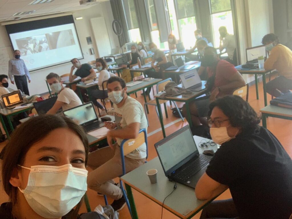 Sup’Aero teaching during Thomas Pesquet take-off